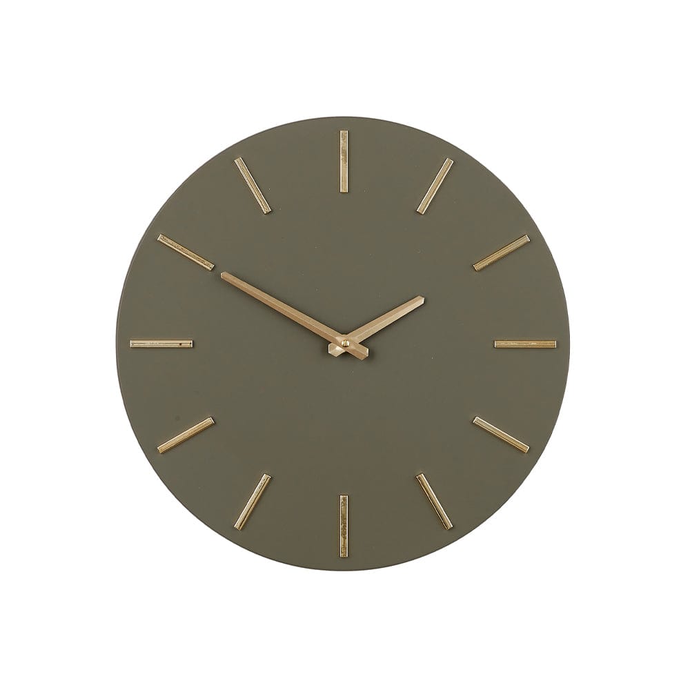 Edelman Clock Dark Green Edelman Brixen Wall Clock