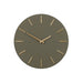 Edelman Clock Dark Green Edelman Brixen Wall Clock