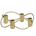 Edelman Candleholder Gold Edelman Candleholder