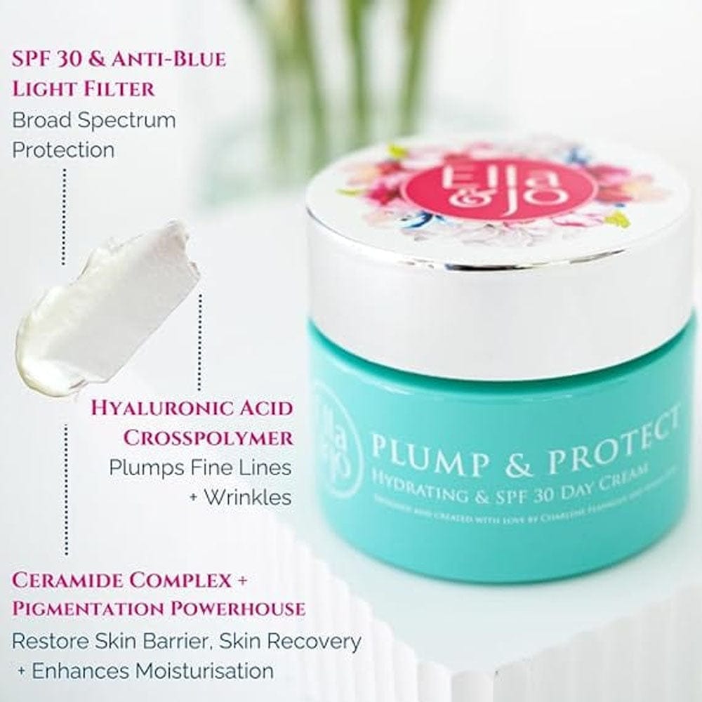 Ella & Jo Plump & Protect Hydrating Day Cream SPF30 50ml