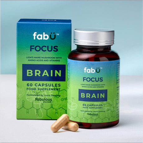 fabÜ Vitamins & Supplements fabÜ FOCUS BRAIN 60 Capsules