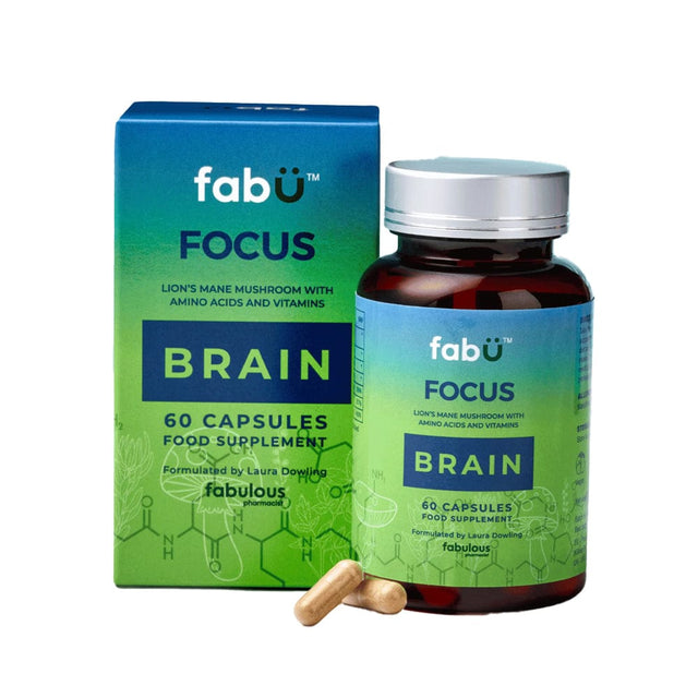 fabÜ Vitamins & Supplements fabÜ FOCUS BRAIN 60 Capsules