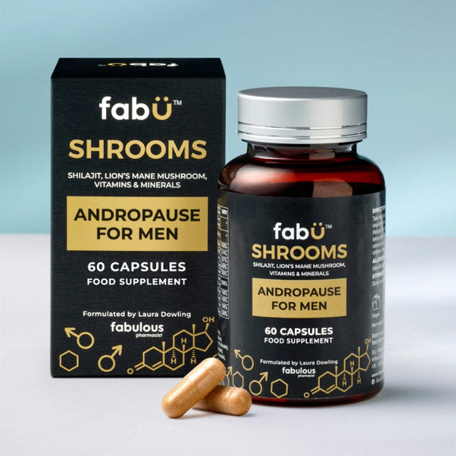 fabÜ Vitamins & Supplements fabÜ SHROOMS ANDROPAUSE FOR MEN 60 Capsules