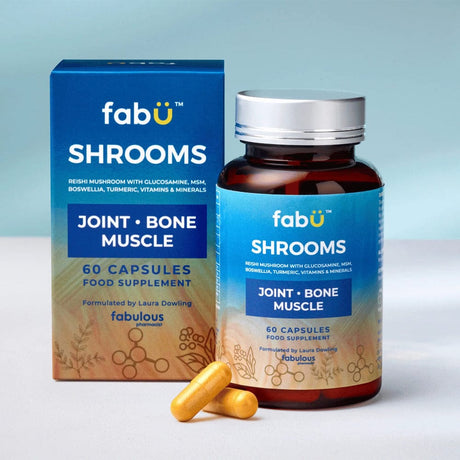 fabÜ Vitamins & Supplements fabÜ Shrooms Joint Bone Muscle Capsules 60 Capsules