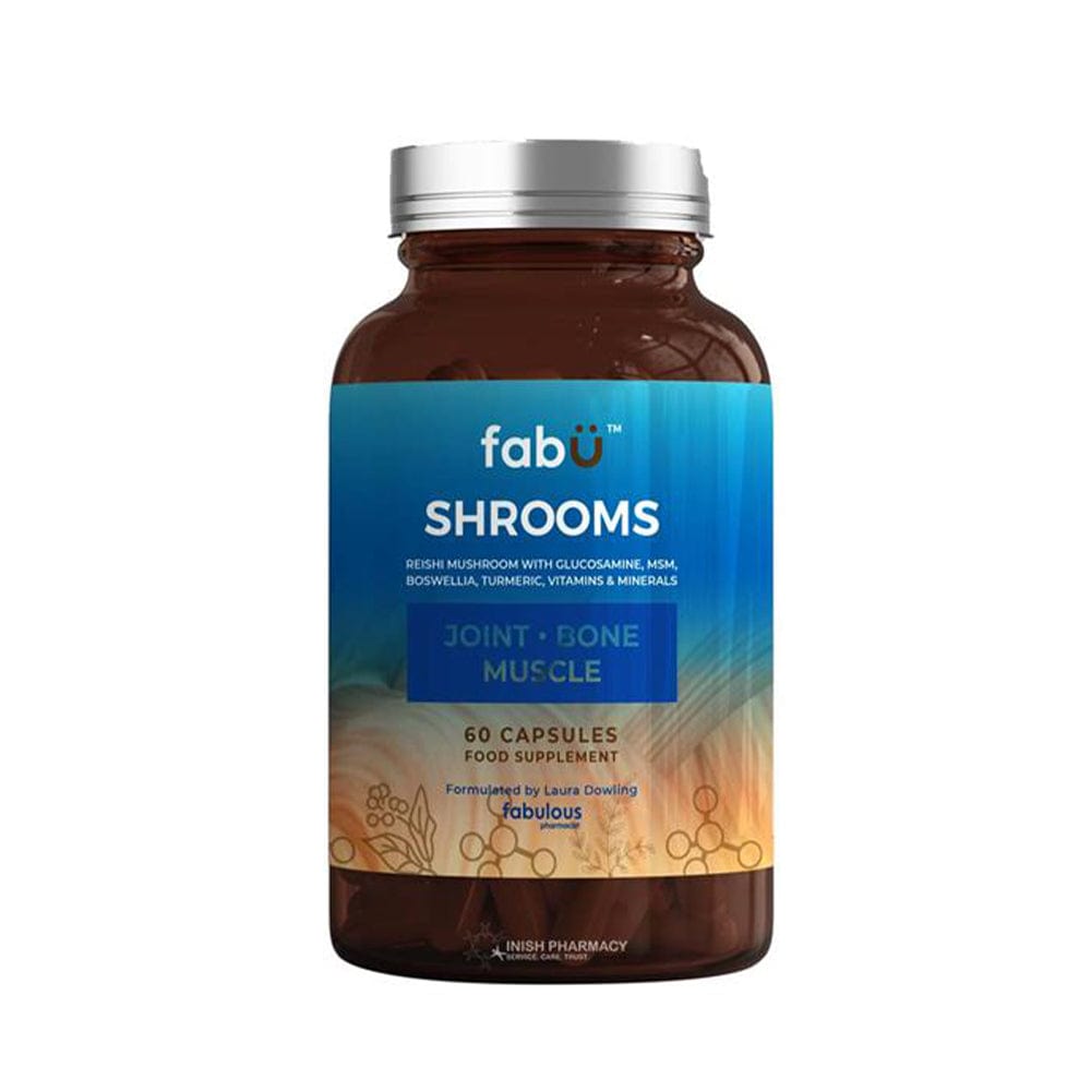 fabÜ Vitamins & Supplements fabÜ Shrooms Joint Bone Muscle Capsules 60 Capsules