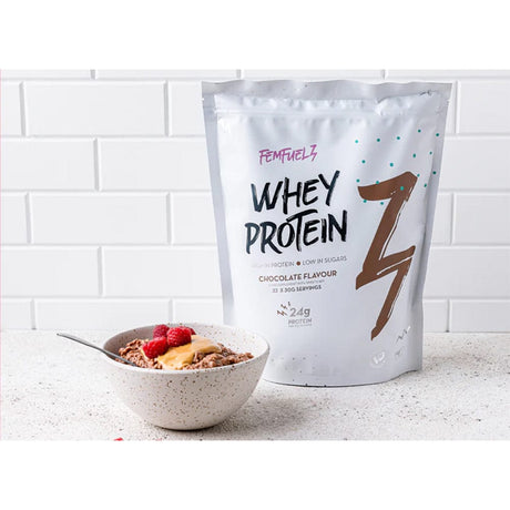 FemFuelz Protein Powder Chocolate FemFulez Whey Protein