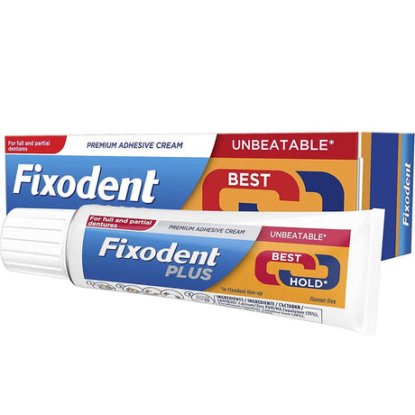 Fixodent Denture Cream Fixodent Plus Dual Power Premium Denture Cream