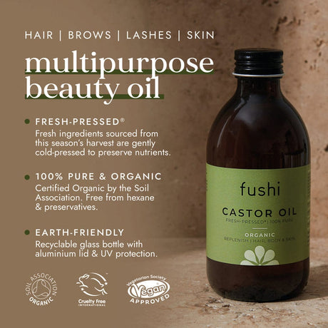 Fushi Castor Oil Fushi Organic Castor Oil 250ml