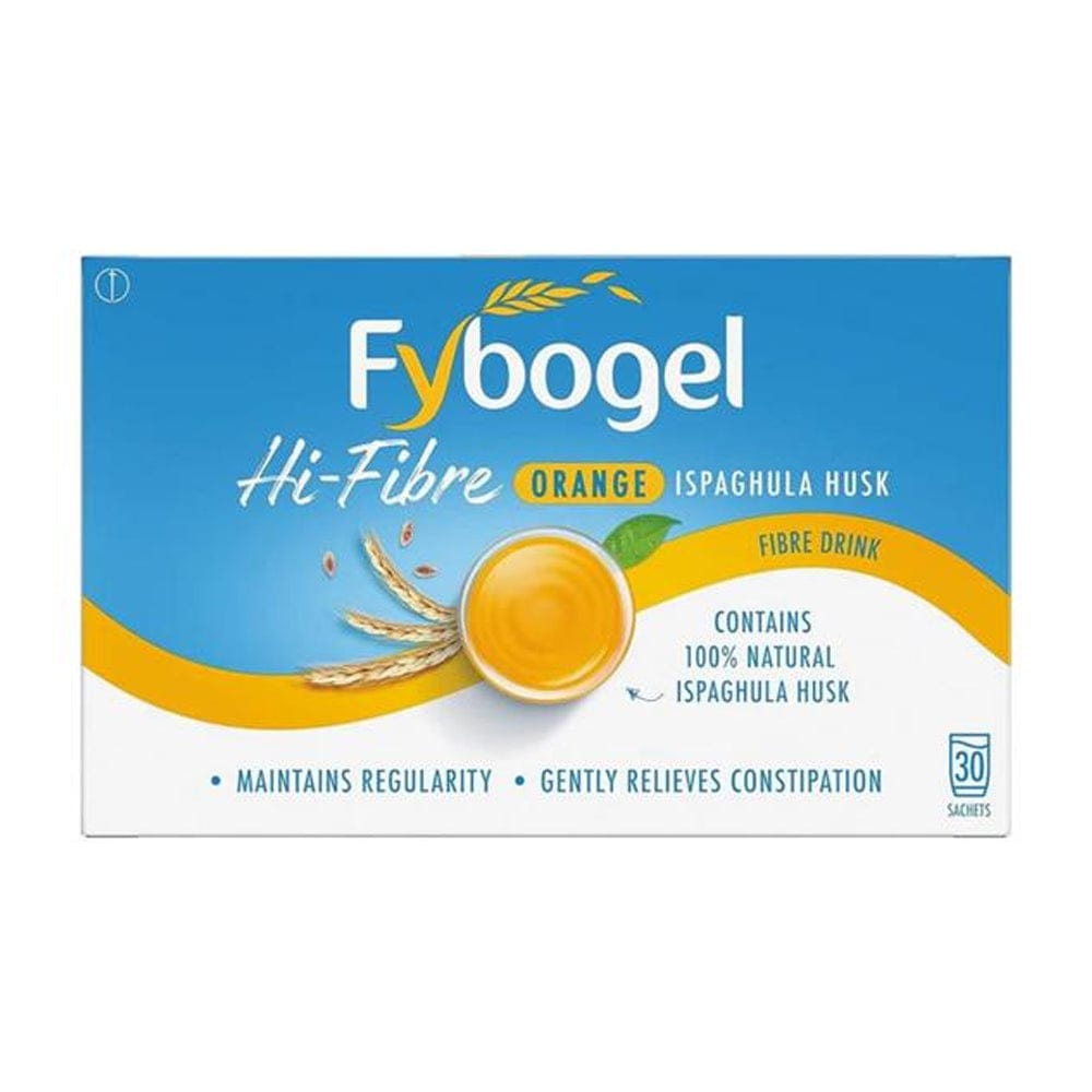 Meaghers Pharmacy Fibre Drink 30 Sachets Fybogel Orange High Fibre Drink Sachets