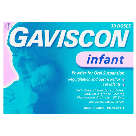 Meaghers Pharmacy Heartburn Relief Gaviscon Infant Sachets 30's