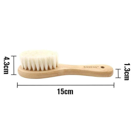 Haakaa Hair Brush Haakaa Goats Wool Wooden Hairbrush