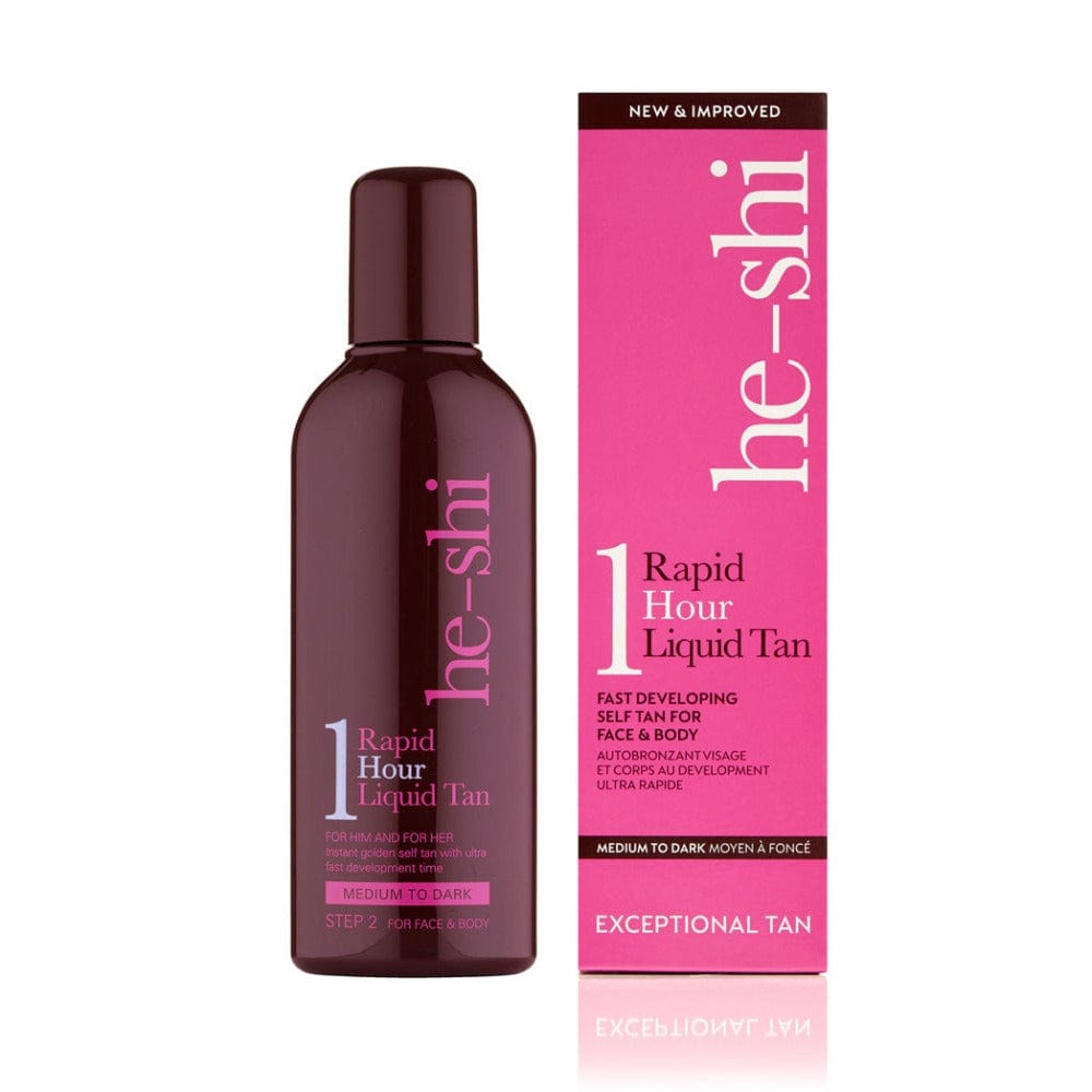 He-Shi Tanning Lotion He-Shi Rapid 1 Hour Liquid Tan Medium - Dark 150ml