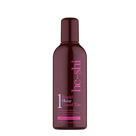 He-Shi Tanning Lotion He-Shi Rapid 1 Hour Liquid Tan Medium - Dark 150ml