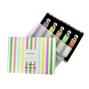 You added <b><u>Jenny Glow 5 Piece Fragrance Striped Gift Set</u></b> to your cart.