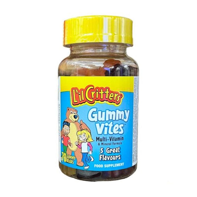 L'il Critters Vitamins & Supplements 70 Gummies L'il Critters Gummy Vites Multivitamin