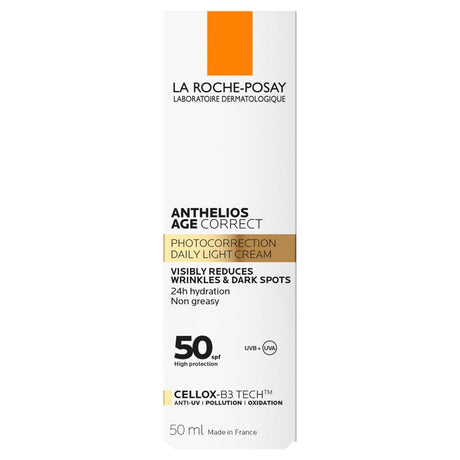 La Roche-Posay Moisturiser With Spf La Roche-Posay Anthelios Age Correct SPF50+ Cream 50ml