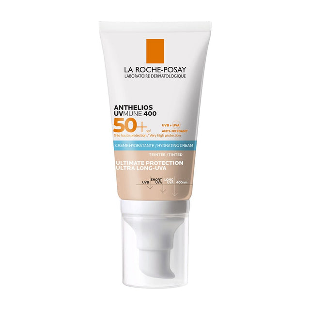 La Roche-Posay Sun Protection La Roche-Posay Anthelios UVMune 400 Hydrating Suncream Tinted SPF50 50ml