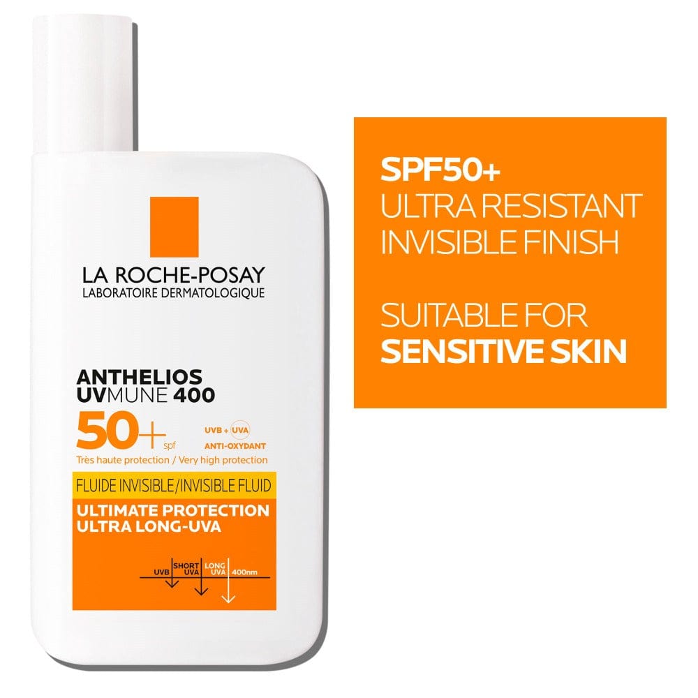 La Roche-Posay Sun Protection La Roche Posay Anthelios UVMune 400 Invisible Fluid SPF50+ Sun Cream 50ml