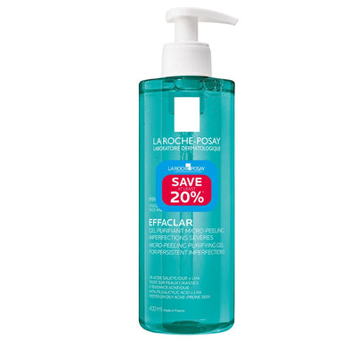 La Roche-Posay Cleanser La Roche-Posay Effaclar Micro Peeling Purifying Gel Save 20% 400ml