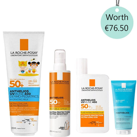 La Roche-Posay Skincare Bundle La Roche Posay Family Sun Safety Bundle