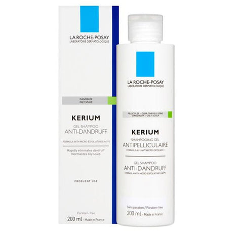 La Roche-Posay Shampoo La Roche-Posay Kerium Anti-Dandruff  Shampoo for Oily Scalp 200ml