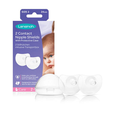 Lansinoh Nipple Shield Lansinoh Contact Nipple Shields 24mm 2 Pack