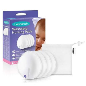Lansinoh Breastfeeding Washable Nursing Pads cloth breast pads