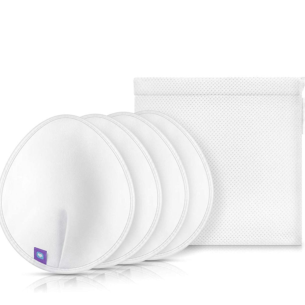 NEW Nursing Bra Breast Pads 5 Sets Washable Reusable 100% 5 Ply