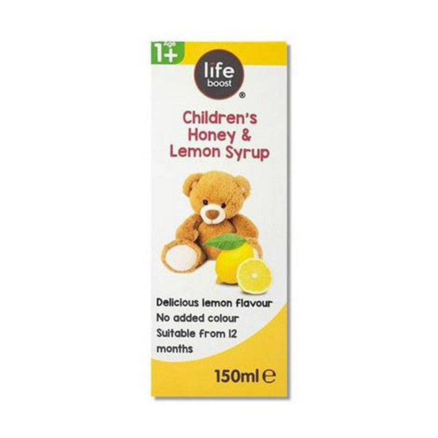 Life Boost Syrup Life Boost Childrens Honey & Lemon Syrup 150ml