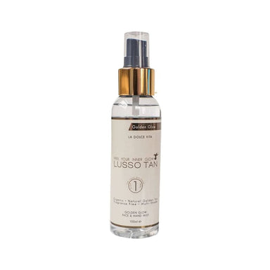 Lusso Tan Tanning Mist Lusso Tan Golden Glow Face & Hand Mist 100ml Meaghers Pharmacy