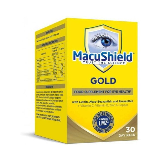 Macushield Vitamins & Supplements Macushield Gold 30's Meaghers Pharmacy