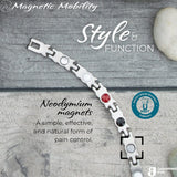 Magnetic Mobility Bracelet Magnetic Mobility Health Element Bracelet Meadowsweet Moon 21cm