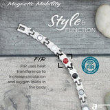 Magnetic Mobility Bracelet Magnetic Mobility Health Element Bracelet Meadowsweet Moon 21cm