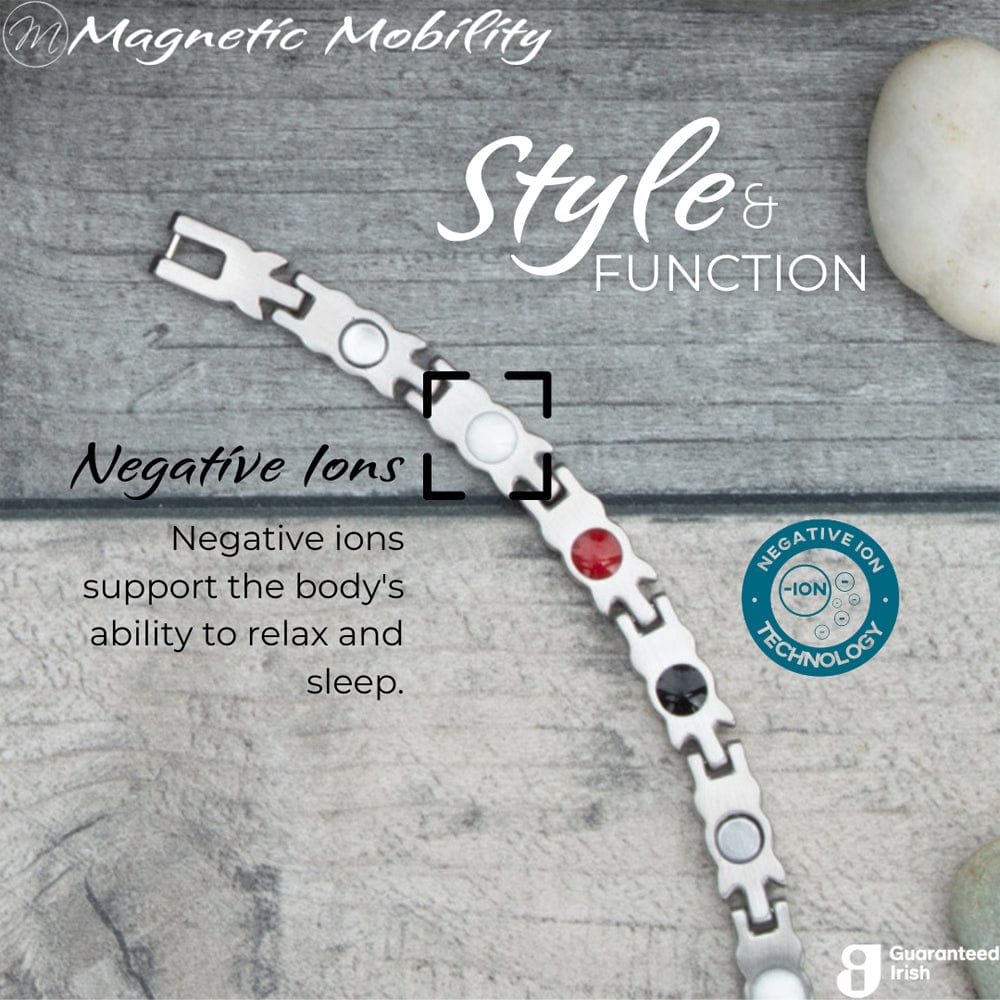 Magnetic Mobility Bracelet Magnetic Mobility Health Element Bracelet Meadowsweet Moon 21cm