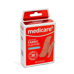 You added <b><u>Medicare Fabric Assorted Plasters 30 Pack</u></b> to your cart.