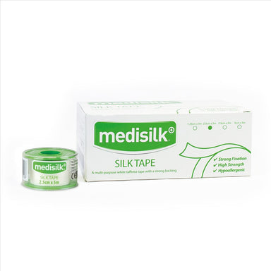 Medicare SilkTape Medisilk Silk Tape 2.5cm x 5cm