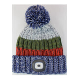 Brandwell Hat Denim Men's Chunky Knit LED Torch Hat