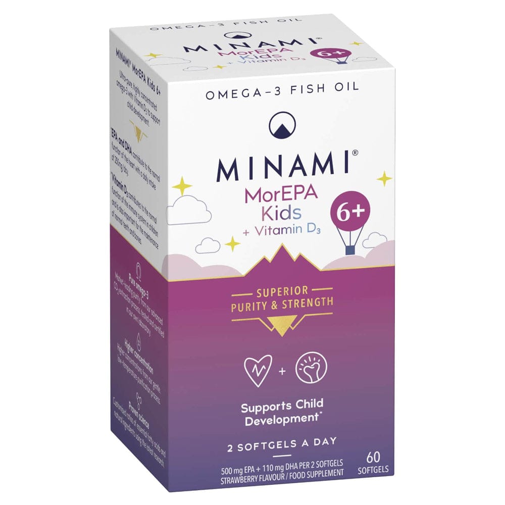 Minami Vitamins & Supplements Minami MorEPA Mini Kids 6+