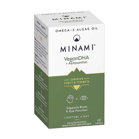 Minami Vitamins & Supplements Minami VeganDHA 60 Capsules