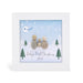 La De Da Living Frame Baby's 1st Christmas Mini Framed Pebble Picture