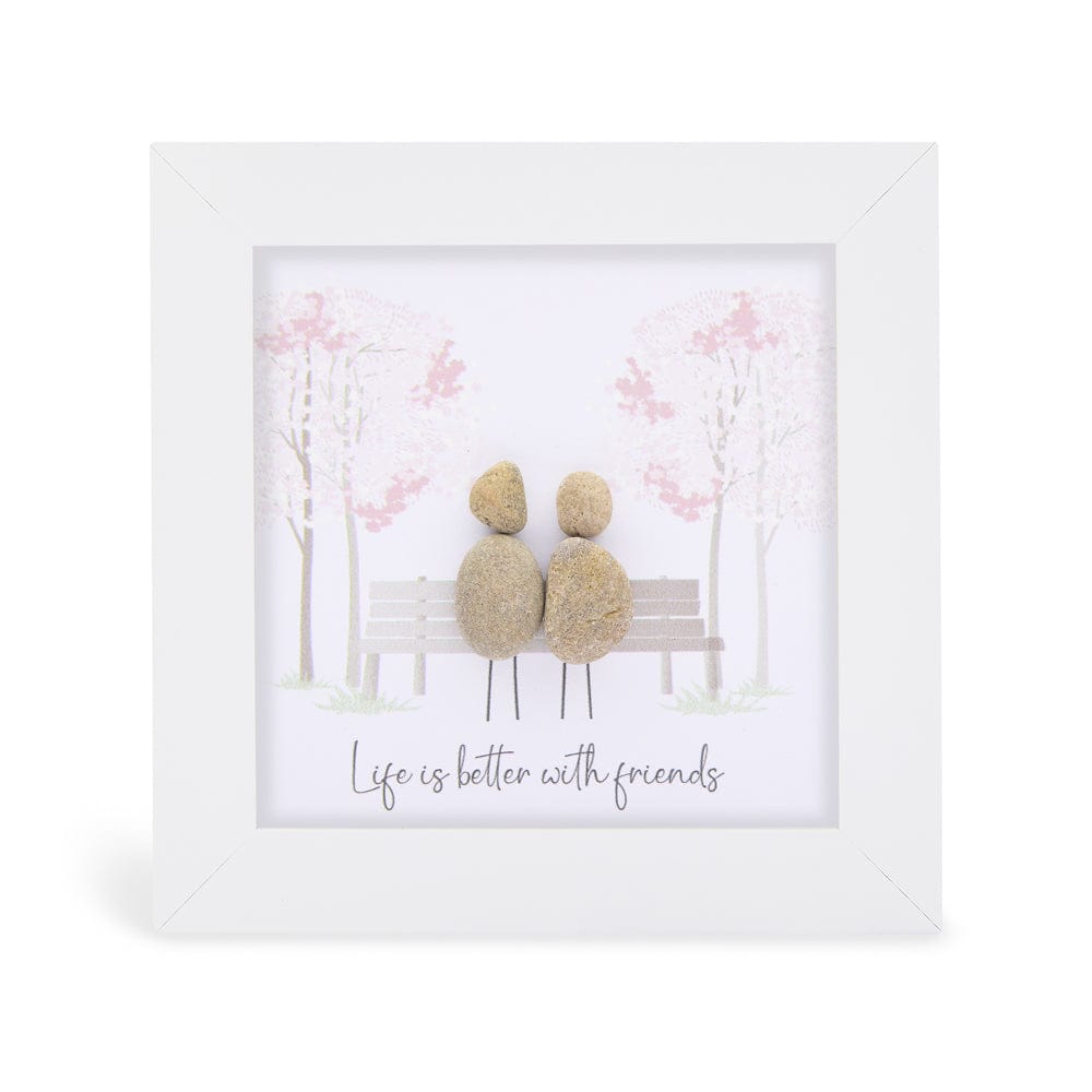 La De Da Living Frame Friends Mini Framed Pebble Picture