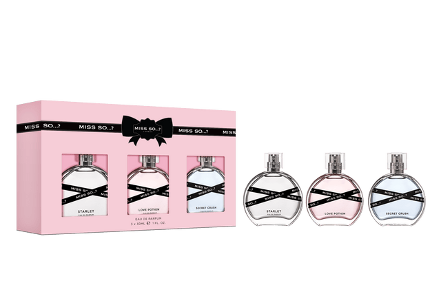 Miss so...? Women's Fragrance MISS SO...? Elegance Eau de Parfum Set 3 x 30ml