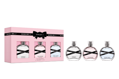 Miss so...? Women's Fragrance MISS SO...? Elegance Eau de Parfum Set 3 x 30ml