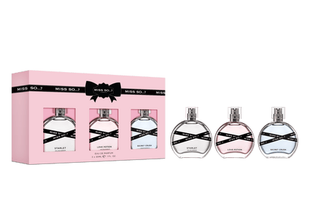 You added <b><u>MISS SO...? Elegance Eau de Parfum Set 3 x 30ml</u></b> to your cart.