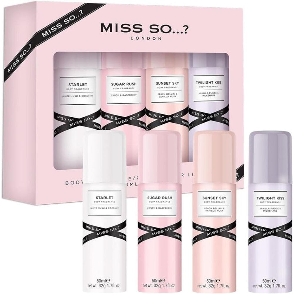 Miss so...? Fragrance set MISS So...? Mini Galores Gift Set 4 x 50ml