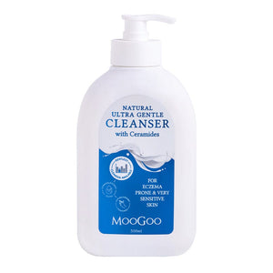 You added <b><u>MooGoo Ultra Gentle Cleanser with Ceramides 500ml</u></b> to your cart.