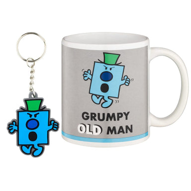 Mr. Men Men Gift set Mr. Men Mr Grumpy Mug and Keyring Gift Set