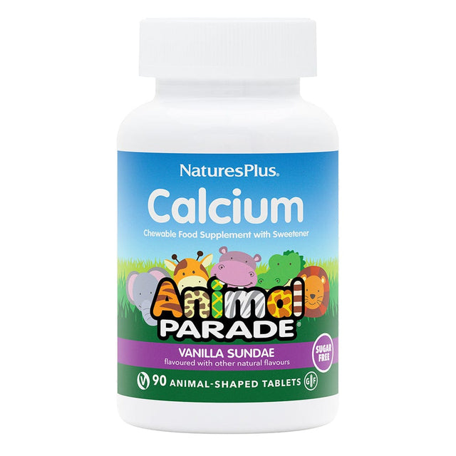 Nature'S Plus Children's Vitamins Natures Plus Animal Parade Childrens Calcium Chewables 90 Tablets