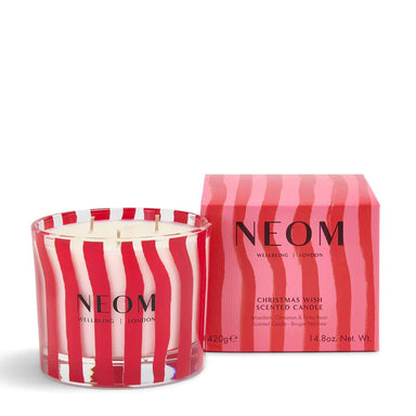 NEOM Candle 3 Wick NEOM Wellbeing Christmas Wish Scented Candle