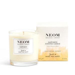 You added <b><u>NEOM Wellbeing Happiness Scented Candle 1 Wick</u></b> to your cart.